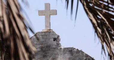 Pope calls for an end to 'barbarity' after deadly Israeli strike on Gaza's only Catholic church