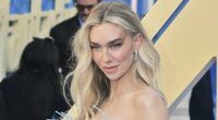 Pregnant Vanessa Kirby and Julia Garner look dazzling in all-blue