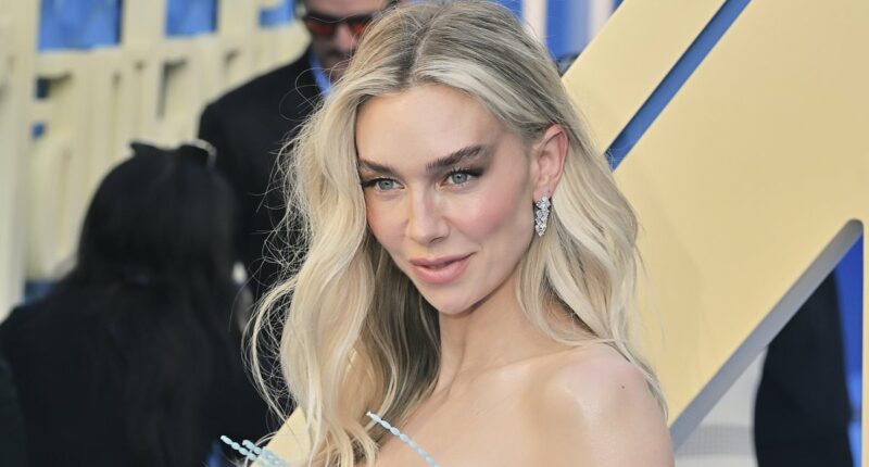 Pregnant Vanessa Kirby and Julia Garner look dazzling in all-blue