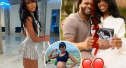 Pregnant fitness influencer accuses boyfriend of cheating with over 20 woman