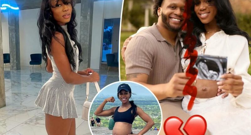 Pregnant fitness influencer accuses boyfriend of cheating with over 20 woman