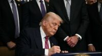 President Donald Trump Signs GENIUS Act: 'Crypto Capital'