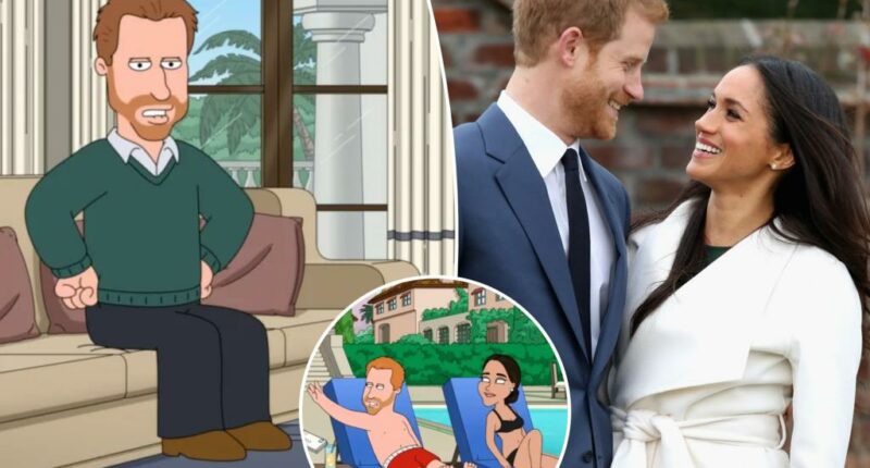 Prince Harry, Meghan Markle mocked for second time in 'Family Guy' episode
