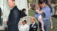 Prince Harry flies abroad as Meghan Markle stays in US for 'safety'