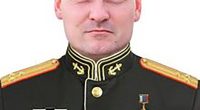 Portrait of Maj-Gen Mikhail Gudkov in military uniform.