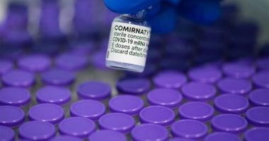 Vials of the Pfizer/BioNTech Comirnaty vaccine.