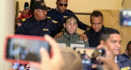 Rapper Tekashi 6ix9ine pleads guilty to a drug possession charge