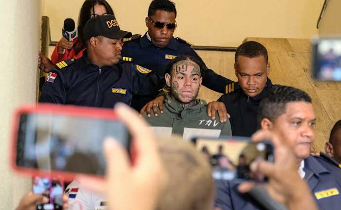 Rapper Tekashi 6ix9ine pleads guilty to a drug possession charge