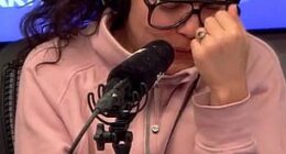 Rebecca revealed her 16-year secret on The Edge Breakfast - leaving radio hosts Ash London, Clinton Randell and Dan Webby shocked