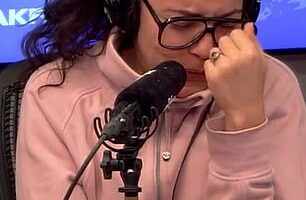 Rebecca revealed her 16-year secret on The Edge Breakfast - leaving radio hosts Ash London, Clinton Randell and Dan Webby shocked