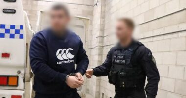 An alleged Rebels bikie member has been charged after police uncovered a video of a caged cat being fatally shot at point-blank range on his phone.