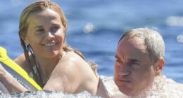 Reese Witherspoon seen in VERY saucy snaps with financier beau