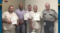 Richmond Co. Sheriff praises inmates for "doing the right thing"