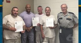 Richmond Co. Sheriff praises inmates for "doing the right thing"