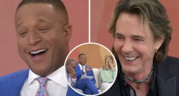 Rick Springfield calls 'Today' anchor Craig Melvin out for yawning during his interview: "Am I boring you?"