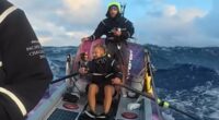 Rower reveals moment he was swept overboard as he treks with brothers