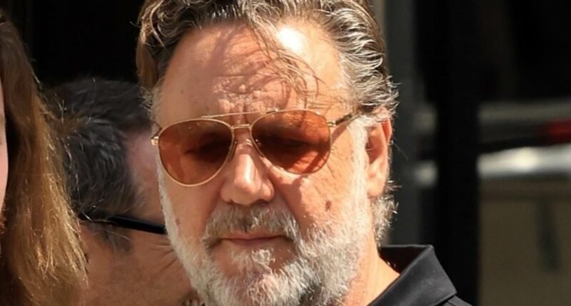 Russell Crowe steps out with his rarely-seen sons in Los Angeles