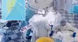 Russian doctors perform surgery during Kamchatka Peninsula earthquake