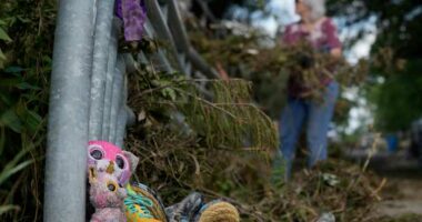 Searchers in helicopters and on horseback scour Texas flood debris for the missing