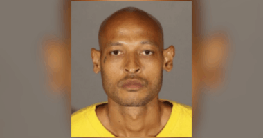 Calese Crowder, 37, is seen in an image provided by the Glendale Police Department.
