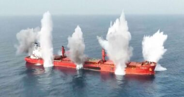 Ship attacked in the Red Sea after a bulk carrier sinking claimed by Yemen's Houthi rebels