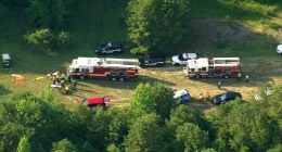 Small plane goes down at New Jersey airport in 'mass casualty' emergency