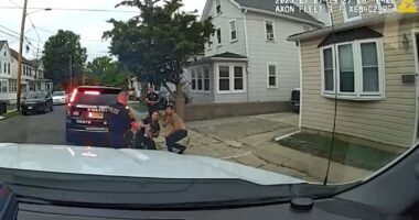 South River, New Jersey police officers save 1-year-old choking child, body camera video shows