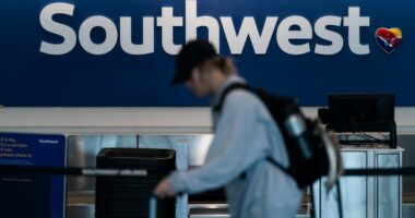 Southwest Airlines flight headed to Las Vegas takes dramatic plunge in response to nearby aircraft