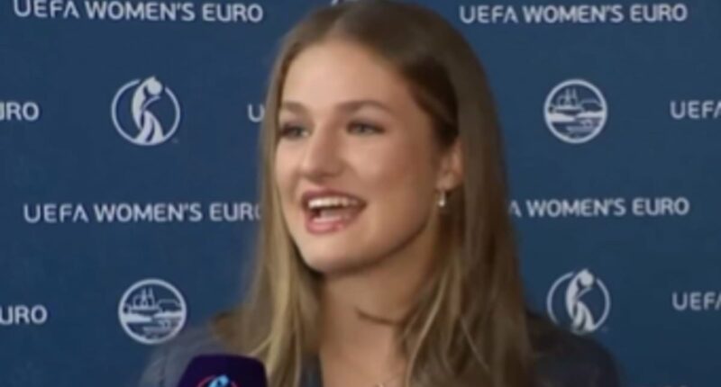 Spanish royals gush about team's 'impressive generation of footballers' as they join Prince William and daughter Charlotte, 10, for highly-anticipated UEFA final in Switzerland