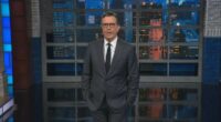 Stephen Colbert declares himself a 'martyr' and warns 'gloves are off'