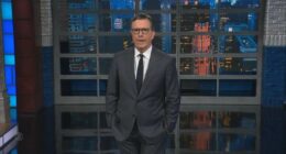 Stephen Colbert declares himself a 'martyr' and warns 'gloves are off'