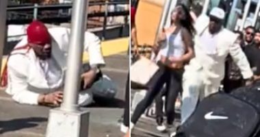 Subway riders deliver street justice to brute who grabbed screaming woman on platform