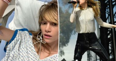 Suki Waterhouse hospitalized for hernia from wearing tight pants