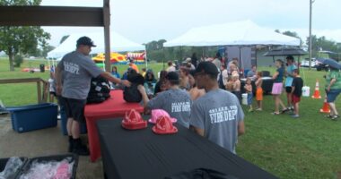 Supplies & fun at 421 Area Emergency Services VFD's Back to School Bash