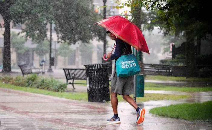System over Florida has potential to develop into tropical depression, weather service says