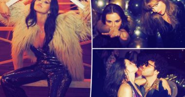 Taylor Swift celebrates Selena Gomez's birthday at disco-themed bash