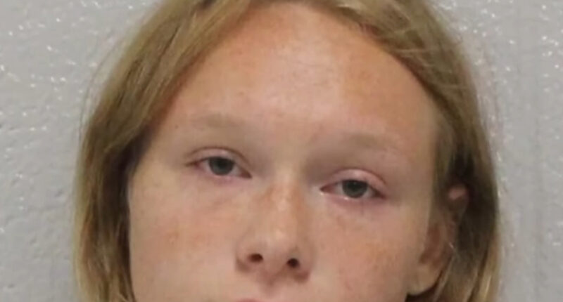 Mugshot of Sarah Grace Patrick.