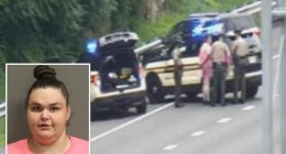 Tennessee felon Katlyn Wray, leads cops on 4-hour long slow motion chase with speeds of 7 mph in stolen car