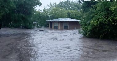 Texas river flood leaves at least 13 dead and 20 children missing; camp evacuated by helicopter