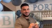The Block's Adrian Portelli's lavish baby shower for pregnant partner