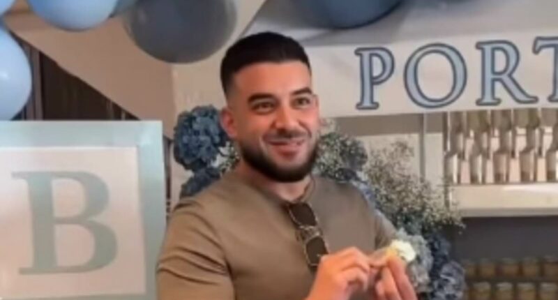 The Block's Adrian Portelli's lavish baby shower for pregnant partner