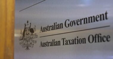Australian Tax Office sign