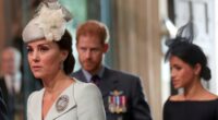 The moment Prince William acted as a 'human shield' between feuding Kate Middleton and Meghan Markle, according to body language expert