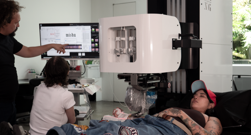This is not a tattoo robot