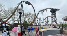 'Tilt' roller coaster at Cedar Point malfunctions for 3rd time since opening, leaving riders suspended in air