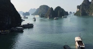 Tourist boat capsizes during a thunderstorm in Vietnam, leaving 34 dead. 8 people remain missing