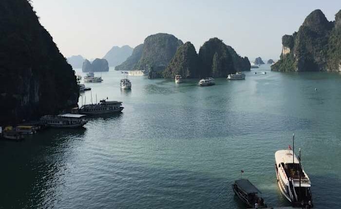 Tourist boat capsizes during a thunderstorm in Vietnam, leaving 34 dead. 8 people remain missing