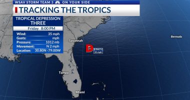 Tracking the Tropics: T.D. Three forms, some minor local impacts possible