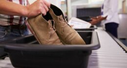 Taking shoes off at airport security checkpoints in the US will no longer be required.