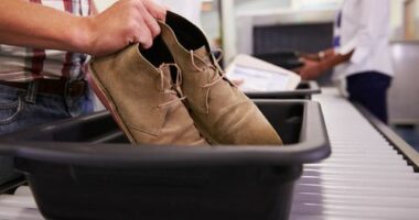 Taking shoes off at airport security checkpoints in the US will no longer be required.